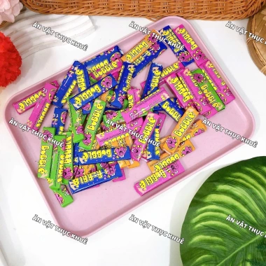 10 chiếc kẹo cao su vị hoa quả xăm cute - Kẹo gum tuổi thơ, ăn vặt cổng trường, chỉ 21.000₫ 2