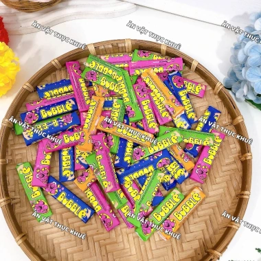10 chiếc kẹo cao su vị hoa quả xăm cute - Kẹo gum tuổi thơ, ăn vặt cổng trường, chỉ 21.000₫ 6