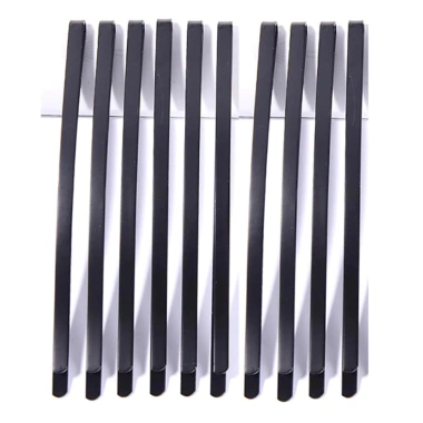 10 chiếc kẹp tóc nổ lớn đen – kẹp uốn, vòng cung, đĩa dày cao cấp, giá chỉ 31.469₫