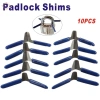 10 chiếc ổ khóa shim bộ dụng cụ mở khóa, giá chỉ 88.000đ, mở nhiều khóa nhanh 8