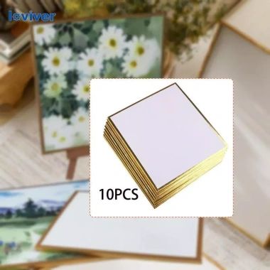 10 chiếc Shikishi ban vuông thủ công - Tiếp liệu cho tay vẽ anime, giá ưu đãi 99.360đ