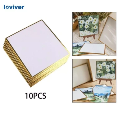 10 chiếc Shikishi ban vuông thủ công - Tiếp liệu cho tay vẽ anime, giá ưu đãi 99.360đ