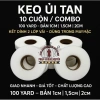 10 cuộn 100 yard Keo tan ủi vải, mếch mex 1-2cm, kết dính 2 lớp - Giá 63.500đ