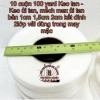 10 cuộn 100 yard Keo tan ủi vải, mếch mex 1-2cm, kết dính 2 lớp - Giá 63.500đ 4