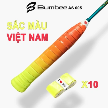 10 Cuộn Quấn Cán Vợt Cầu Lông Bumbee AS005 - Chống Trơn Trượt, Giá 134.499₫ 4