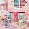 10 Cuộn Washi Tape Dễ Thương - Trang Trí Bullet Journal, Sổ, Nhãn Sticker, Giá 25.250₫ 5