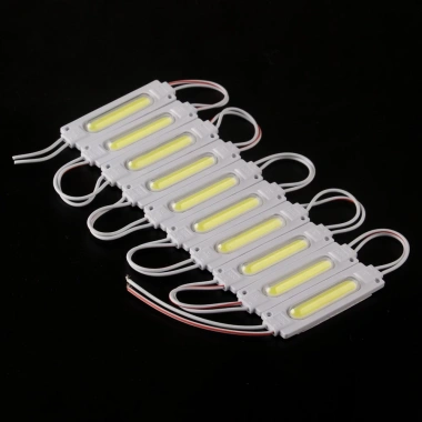 10 Đèn LED COB 12V-24V Siêu Sáng 6LED Dán Cột Mốc Xe Tải, Bus, Kéo - Chỉ 88.000đ 2