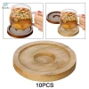 10 Đĩa Xoay Đế Lót Ly Đa Năng - Phụ Kiện Nhà Bếp, Bàn Ăn, Tủ Lạnh, Giá Chỉ 214.920 VND 3