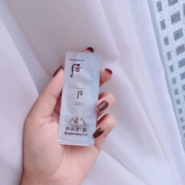 10 Gói Tẩy tế bào chết làm trắng da dịu nhẹ Whoo Gongjinhyang Gel 1ml, 26,500 VND 5