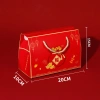 10 hộp giấy đựng bánh kẹo Tết, hộp quà tặng dây thỏi vàng, giá ưu đãi 120.000₫ 4