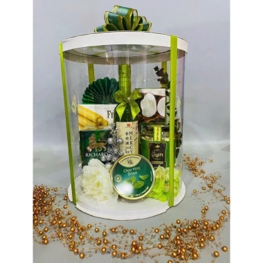 10 Hộp MICA Trụ Tròn và Vuông Đa Màu - Đựng Bánh, Trang Trí Tết và Tiệc Nhập Khẩu Cao Cấp 320k