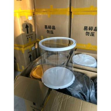10 Hộp MICA Trụ Tròn & Vuông Màu - Đựng Bánh, Trang Trí Tết, Tiệc Cấp - 400.000 VND