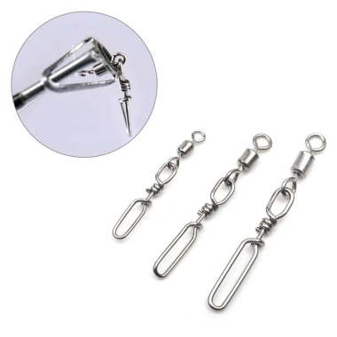 10 Kẹp Đường Dài Cán Xoay và Khóa Snap Connector - Giá 59.531 VND, giảm mạnh