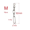 10 Kẹp Đường Dài Cán Xoay và Khóa Snap Connector - Giá 59.531 VND, giảm mạnh 4