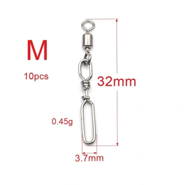 10 Kẹp Đường Dài Cán Xoay và Khóa Snap Connector - Giá 59.531 VND, giảm mạnh