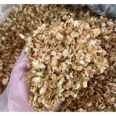 10 Ký Hoa Nhài Khô Thơm Sạch Nụ To - Bao 1, Giá Sỉ Ưu Đãi 330.000 VNĐ