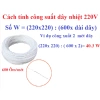 10 Mét Dây Cacbon Silicon Tạo Nhiệt 220V - Máy Ấp Trứng, Sưởi Bò Sát & Thú Cưng, Chỉ 95.000đ 2