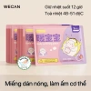 10 Miếng Dán Giữ Nhiệt Đa Năng Wecan - Chườm Nóng Thảo Dược, Chống Lạnh, Giá 100k 2