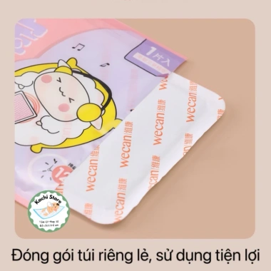 10 Miếng Dán Giữ Nhiệt Đa Năng Wecan - Chườm Nóng Thảo Dược, Chống Lạnh, Giá 100k