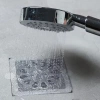 10 miếng dán miệng cống lọc rác chống tắc, lưới dán thoát sàn 1 lần - 12.500đ 2