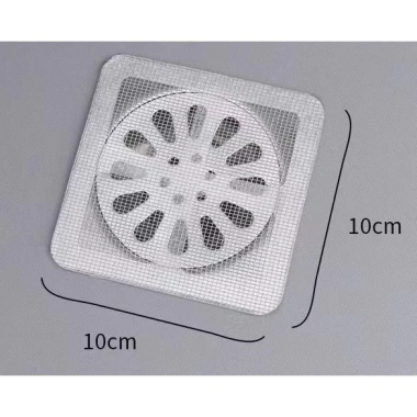 10 miếng dán miệng cống lọc rác chống tắc, lưới dán thoát sàn 1 lần - 12.500đ