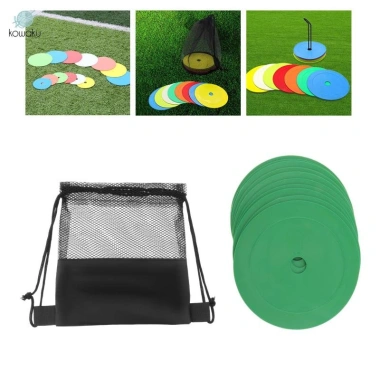 10 Miếng Đánh Dấu Nón Phẳng Cao Su Chống Trơn Trượt - An Toàn Cho Điểm Ngồi Sân Trường & Luyện Tập Bóng Đá - 135.000₫