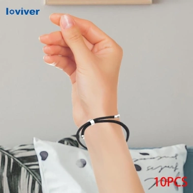 10 Miếng Dây Xoắn Vòng Tay Thanh Trượt Điều Chỉnh Phong Cách - Giá 95.700 VNĐ