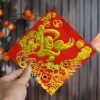 10 Miếng Decal Tết sẵn keo in nhũ - Giá ưu đãi 15.000, trang trí nhanh, bền đẹp