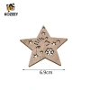 10 Miếng Gỗ Giáng Sinh Cắt Gỗ Chưa Hoàn Thành, Gỗ Trống Không Sơn, Giá chỉ 56.100 VND 9