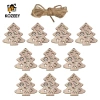 10 Miếng Gỗ Giáng Sinh Cắt Gỗ Chưa Hoàn Thành, Gỗ Trống Không Sơn, Giá chỉ 56.100 VND 10