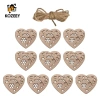 10 Miếng Gỗ Giáng Sinh Cắt Gỗ Chưa Hoàn Thành, Gỗ Trống Không Sơn, Giá chỉ 56.100 VND 12
