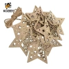 10 Miếng Gỗ Giáng Sinh Cắt Gỗ Chưa Hoàn Thành, Gỗ Trống Không Sơn, Giá chỉ 56.100 VND 17