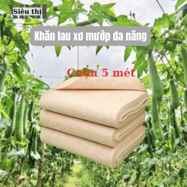 10 miếng Khăn Lau Xơ Mớp Đa Năng Tách Dầu Mỡ Siêu Thấm Hút Giá Ưu Đãi 80.000₫ 6