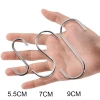 10 Móc Hình Chữ S Inox - Dùng cho phòng tắm, bếp, treo quần áo, túi, khăn, chìa khóa 28.899₫ 9