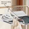 10 Móc treo quần áo HGHOME - Chống trượt, xoay 360, đa năng, nhựa cao cấp, chịu nặng, giá chỉ 55.000 VND 3