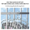 10 Móc Treo Quần Áo Kẹp Inox Chống Gỉ - Phơi Tất, Khăn, Đồ Lót, Tiết Kiệm Không Gian 3