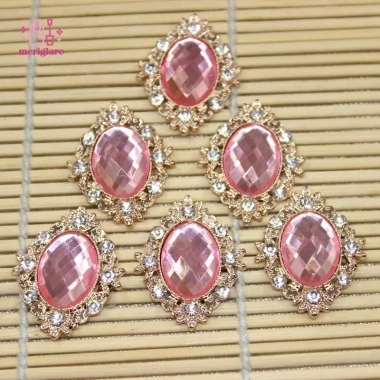 10 Nút Bling Kim Cương Giả Diamante - Thiết Kế Thủ Công, Giá Ưu Đãi 46.200₫ 4