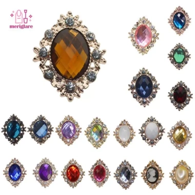 10 Nút Bling Kim Cương Giả Diamante - Thiết Kế Thủ Công, Giá Ưu Đãi 46.200₫ 7