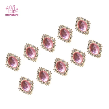 10 Nút Bling Kim Cương Giả Diamante - Thiết Kế Thủ Công, Giá Ưu Đãi 46.200₫ 8