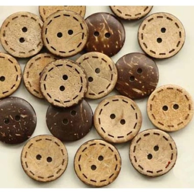 10 Nút Gỗ Dừa Handmade Đa Size Dùng Kết Đính Trang Phục - Giá Ưu Đãi 15.000đ 4