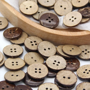 10 Nút Gỗ Dừa Handmade Đa Size Dùng Kết Đính Trang Phục - Giá Ưu Đãi 15.000đ 6