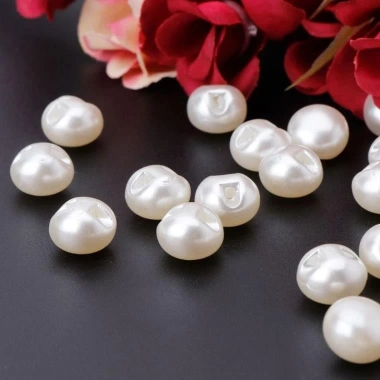 10 Nút hạt bẹt ngọc trai 10mm - Giá chỉ 15.000 VNĐ, giảm từ 19.050 6 10 Nút hạt bẹt ngọc trai 10mm - Giá chỉ 15.000 VNĐ, giảm từ 19.050 6