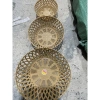 10 Rổ nhựa tròn giả mây Việt Nhật - Rau sống, hoa quả - 3 size MH/3.285-3.287 - 25.000 VND 6