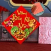 10 tấm Decal giấy nhung - Dưa bưởi, dưa hấu, cá - Trang trí Tết chỉ 29k 7