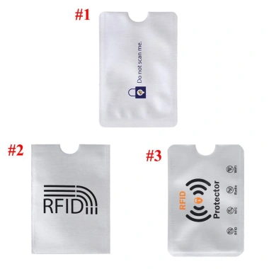 10 Thẻ Bảo Vệ Tay Áo Chống RFID - Ngăn Quét, Chống Trộm Ví, Giá Ưu Đãi 38.340 VND 4