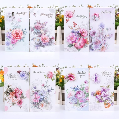 10 Thiệp 3D Handmade DIY - Chúc mừng sinh nhật, kỷ niệm, lễ 20/11, 20/10, 8/3 - Giá chỉ 25.000đ - hangthuan87
