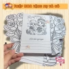 10 Thiệp 8/3 Size A4 Giấy Cứng Handmade Tô Màu - Quà Mẹ va Cô Giáo Giá Rẻ 12.900₫