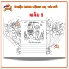10 Thiệp 8/3 Size A4 Giấy Cứng Handmade Tô Màu - Quà Mẹ va Cô Giáo Giá Rẻ 12.900₫ 7