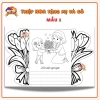 10 Thiệp 8/3 Size A4 Giấy Cứng Handmade Tô Màu - Quà Mẹ va Cô Giáo Giá Rẻ 12.900₫ 10