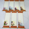 10 tờ giấy tự viết câu đối thư pháp Tết 27x79cm kèm nẹp treo Xưởng Sáo Hoàng Lâm 2